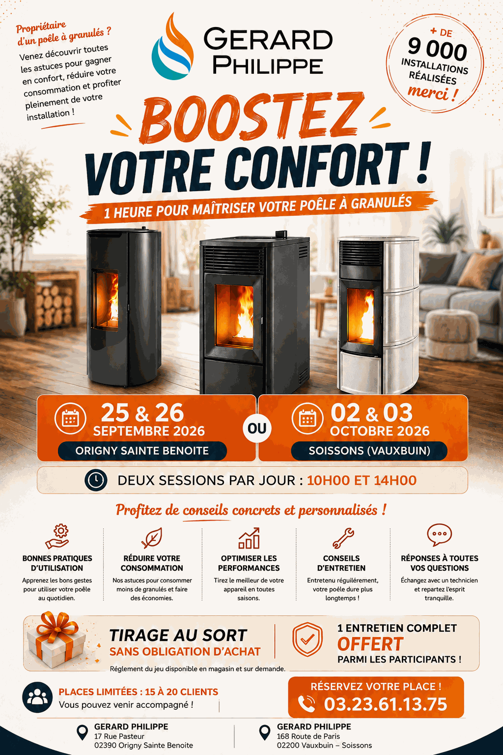 Odoo- Echantillon n° 2 pour trois colonnes